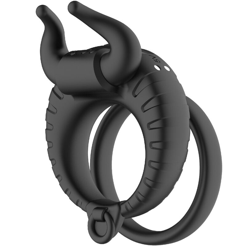 Armony - Bull's Passion Vibrador de Anel 10 Velocidades Preto