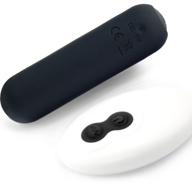 Armony - Splash Joie Vibrador Bullet Silicone Controle Remoto 10 Vibrações 75 X 19 Cm Preto