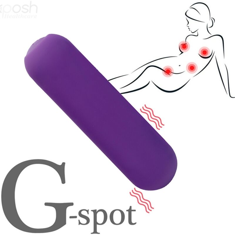 Armony - Splash Joie Vibrador Bullet Silicone Controle Remoto 10 Vibrações 75 X 19 Cm Roxo