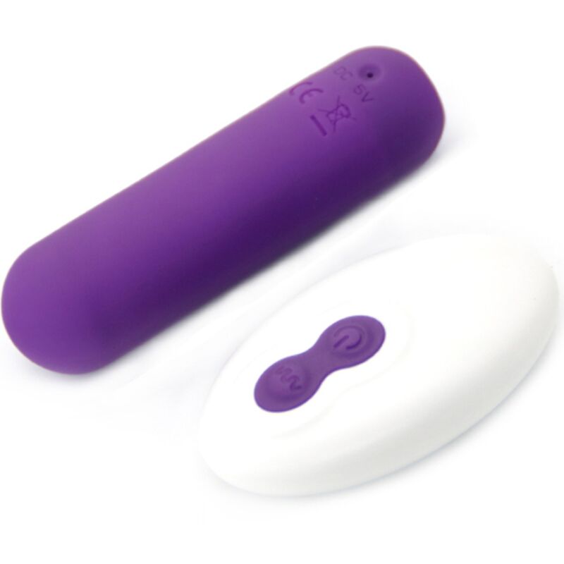 Armony - Splash Joie Vibrador Bullet Silicone Controle Remoto 10 Vibrações 75 X 19 Cm Roxo