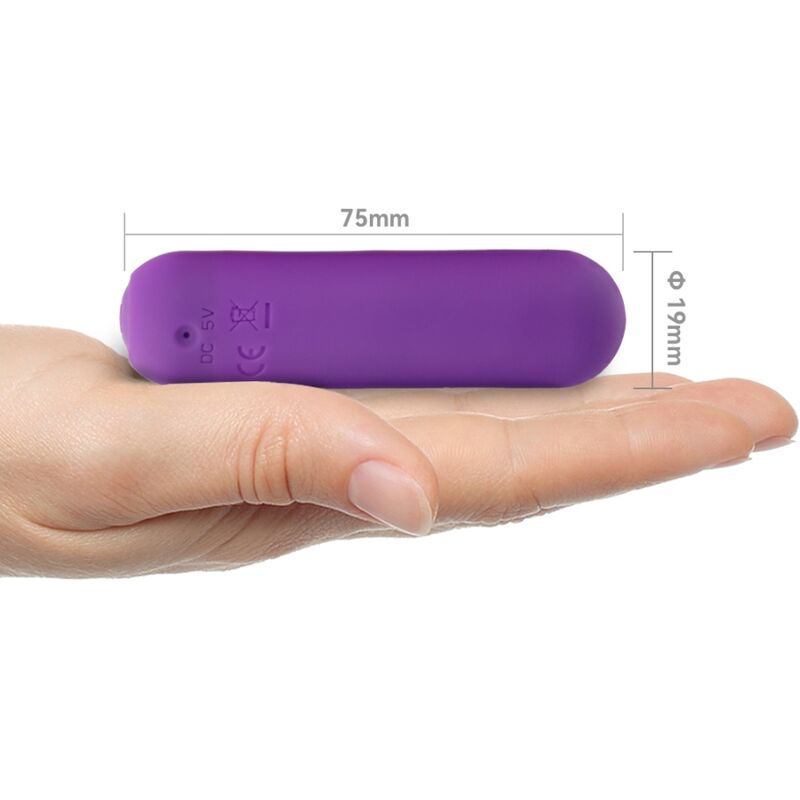 Armony - Splash Joie Vibrador Bullet Silicone Controle Remoto 10 Vibrações 75 X 19 Cm Roxo