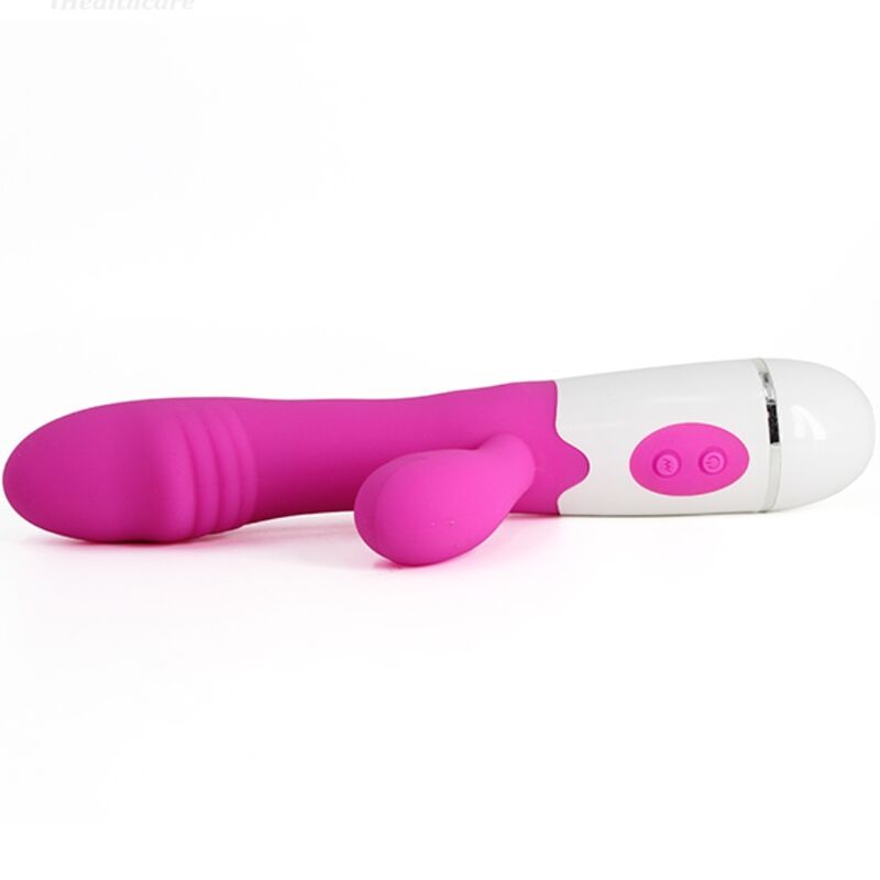 Abby Vibrador e Estimulador 16 Velocidades Rosa