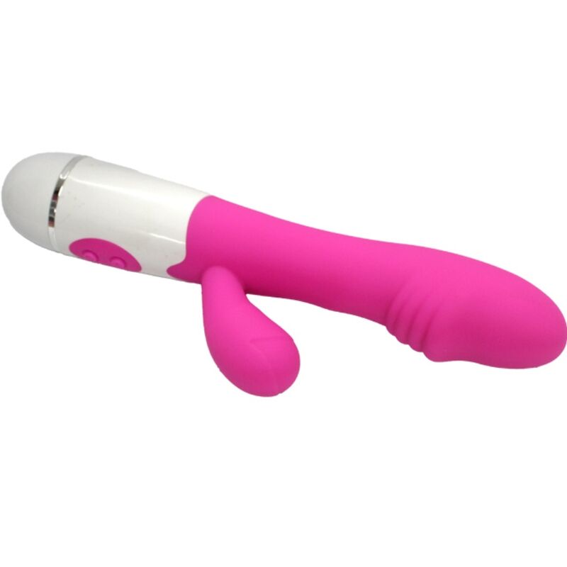 Abby Vibrador e Estimulador 16 Velocidades Rosa