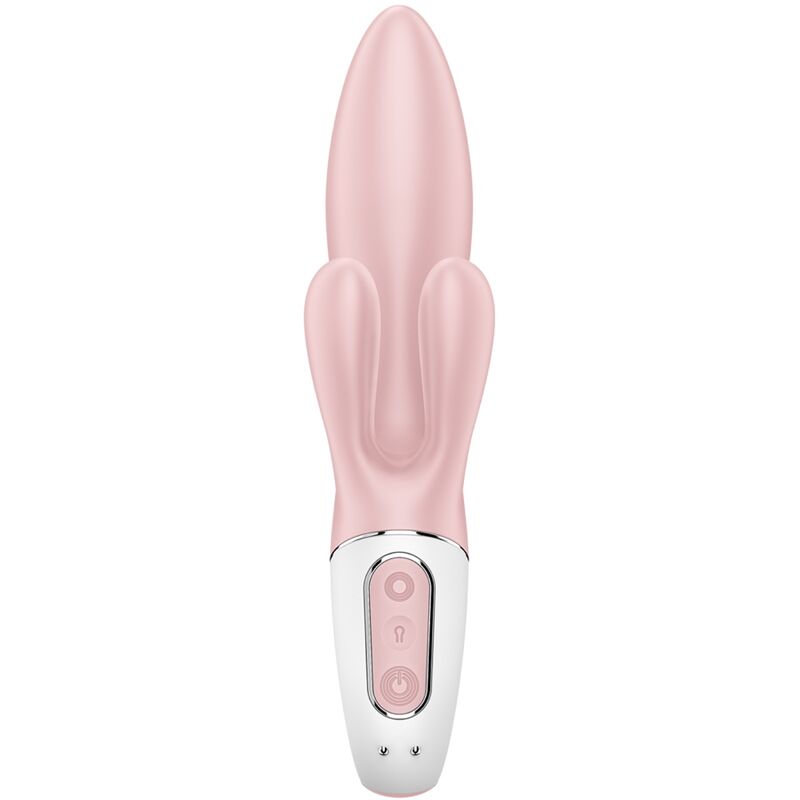 SATISFYER - AIR PUMP BUNNY 3 INFLÁVEL VIBRADOR RABBIT ROSA
