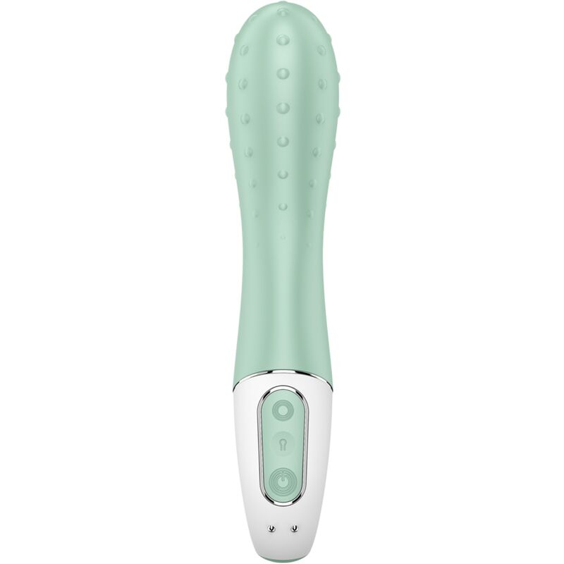 SATISFYER - AIR PUMP VIBRADOR 3 INFLÁVEL PONTO G MENTA
