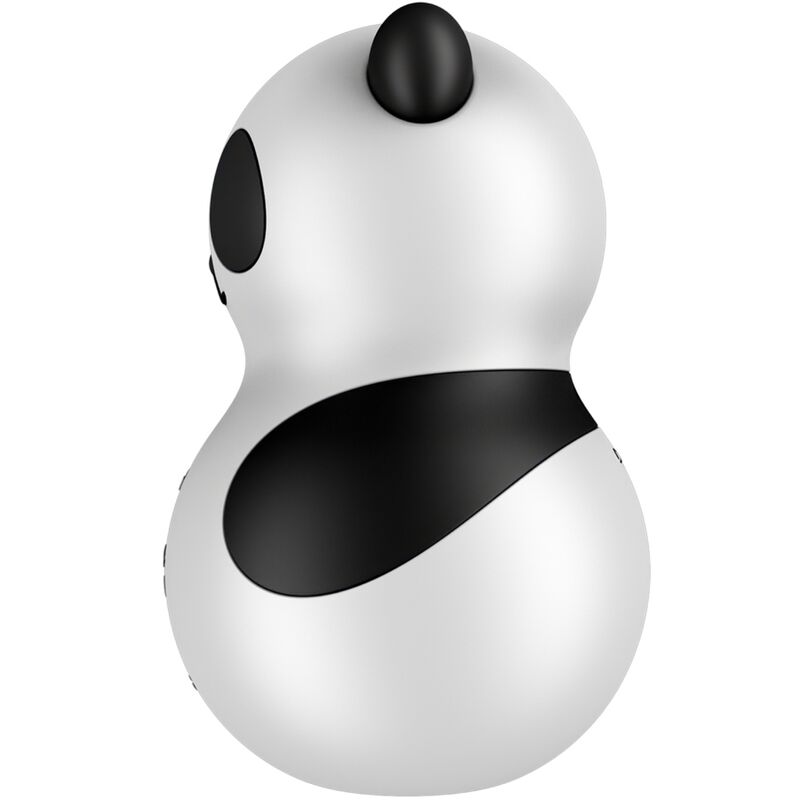 SATISFYER - POCKET PANDA ESTIMULADOR & VIBRADOR PRETO E BRANCO