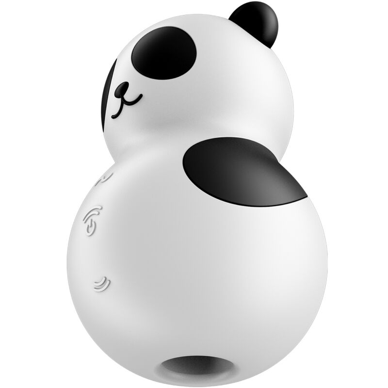 SATISFYER - POCKET PANDA ESTIMULADOR & VIBRADOR PRETO E BRANCO