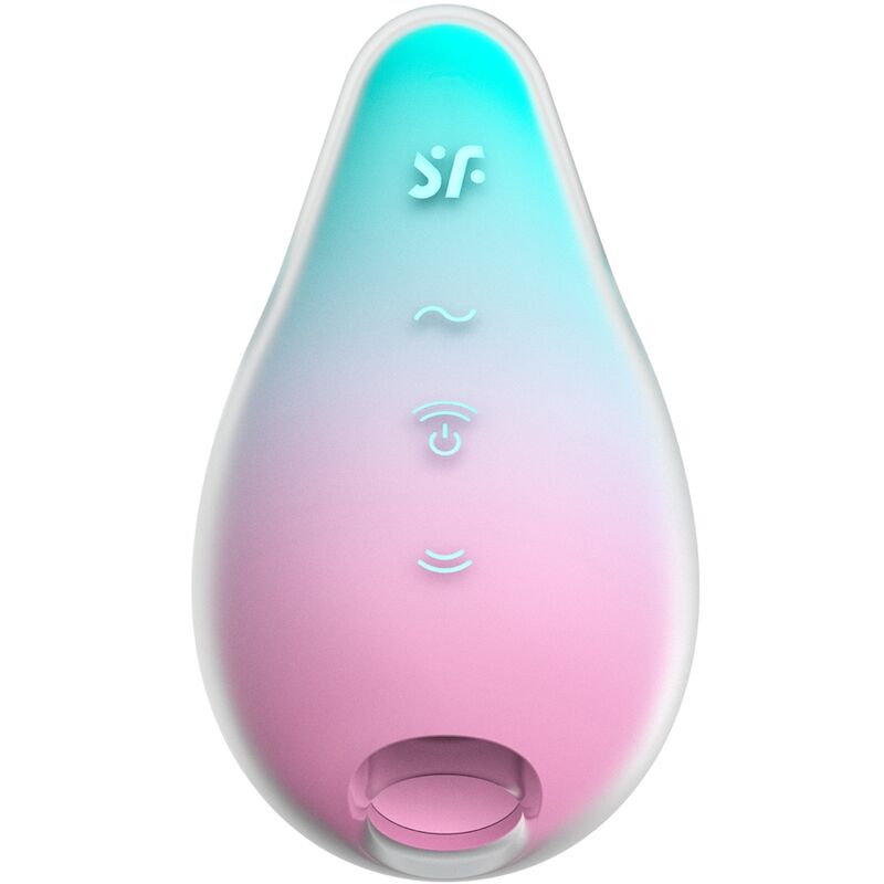 SATISFYER - MERMAID VIBES ESTIMULADOR & VIBRADOR MENTA E ROSA