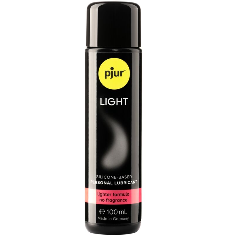 PJUR - LIGHT LUBRIFICANTE DE SILICONE 100 ML - Sex Shop Sexy