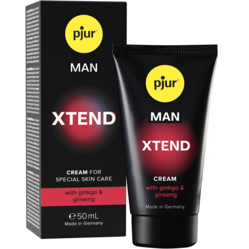 PJUR - MAN XTEND CREME DE MASSAGEM ESTIMULANTE 50 ML - Sex Shop Sexy