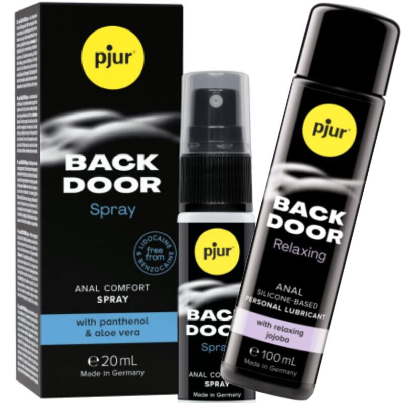 PJUR - BACK DOOR SET LUBRIFICANTE ANAL E SPRAY