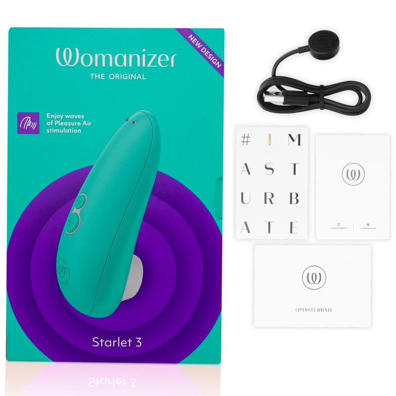STARLET 3 ESTIMULADOR DE CLÍTORIS TURQUESA - Sex Shop Sexy