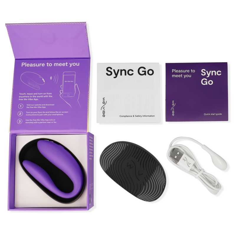 WE-VIBE - SYNC GO PURPLE DUAL STIMULATOR