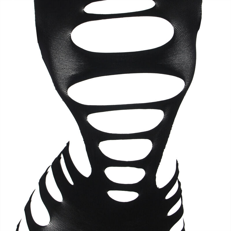 Subblime - 952266 Vestido Manga Larga Com Rede Elástica Preto Tamanho Único