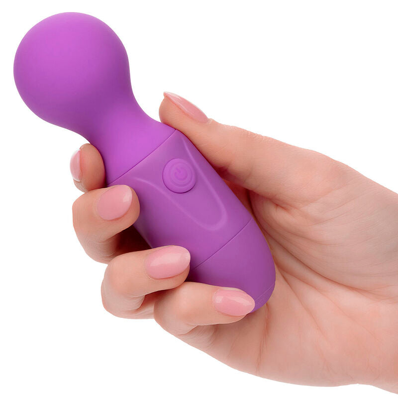 CALEXOTICS - FIRST TIME MASSAGEADOR RECARREGÁVEL 10 VIBRAÇÕES VIOLETA