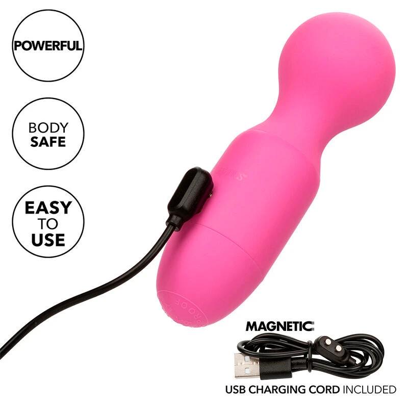 PRIMEIRA VEZ MASSAGEADOR RECARGÁVEL 10 VIBRAÇÕES - Sex Shop Sexy