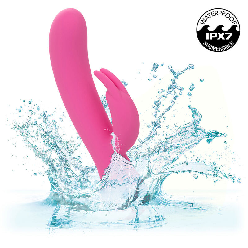 CALEXOTICS - FIRST TIME VIBRADOR RABBIT RECARREGÁVEL ROSA
