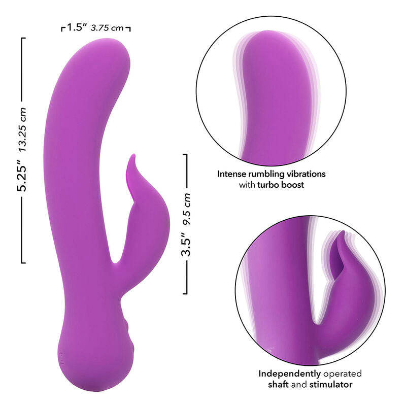 CALEXOTICS - FIRST TIME VIBRADOR CONFORTÁVEL RECARREGÁVEL ROXO