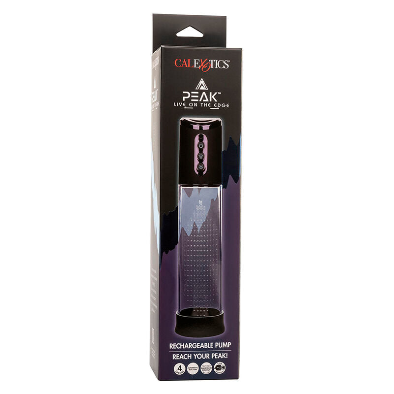 CALEXOTICS - PEAK BOMBA COM ONDAS ESTIMULADORAS 4 VELOCIDADES PRETA