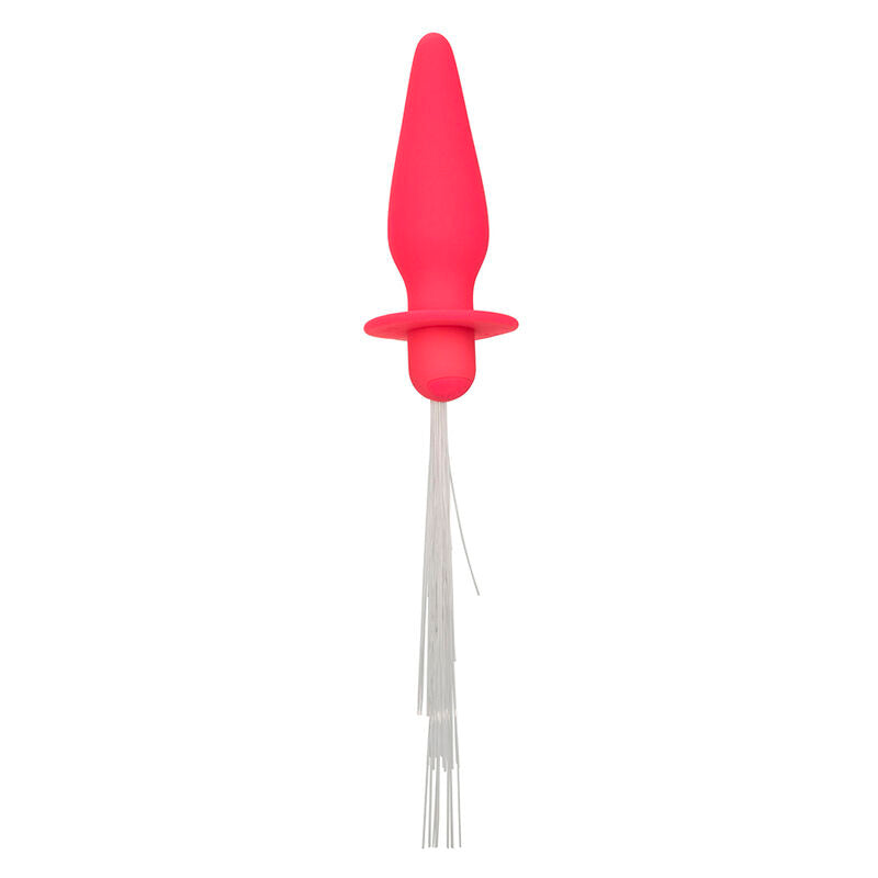 CALEXOTICS - SOUTHERN LIGHTS LIGHT UP PLUG ANAL COM LUZES 10 VIBRAÇÕES SILICONE ROSA