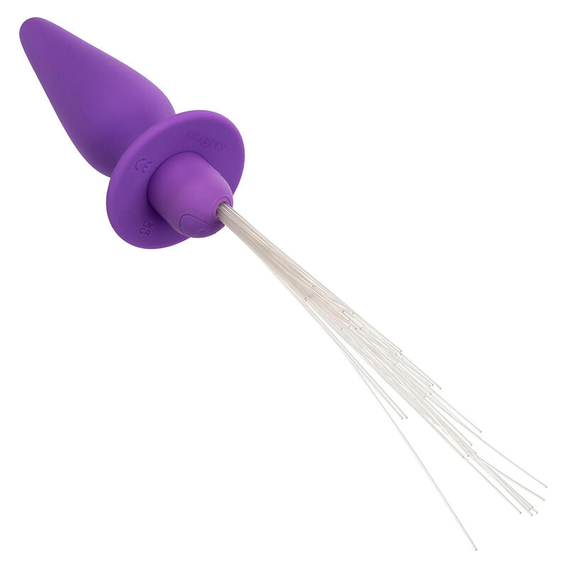CALEXOTICS - SOUTHERN LIGHTS LIGHT UP PLUG ANAL COM LUZES 10 VIBRAÇÕES SILICONE VIOLETA