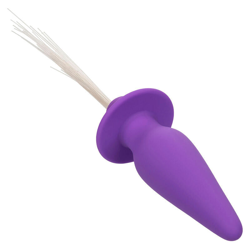 CALEXOTICS - SOUTHERN LIGHTS LIGHT UP PLUG ANAL COM LUZES 10 VIBRAÇÕES SILICONE VIOLETA