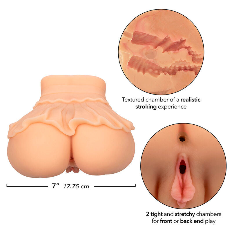 CALEXOTICS - THE PEEP SHOW GIRL MASTURBADOR DUPLO REALISTA NATURAL