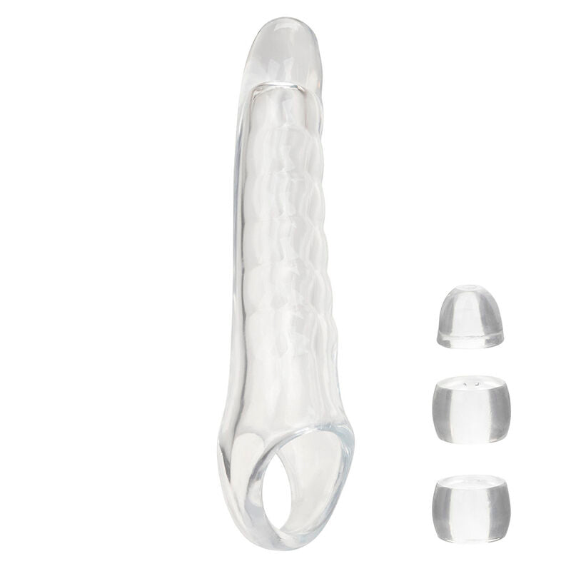 CALEXOTICS - MAXX EXTENSOR DE PENE AJUSTÁVEL TRANSPARENTE