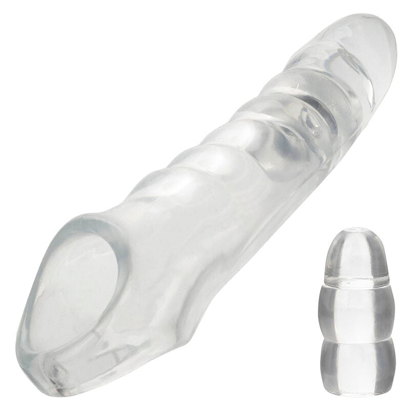 CALEXOTICS - MAXX EXTENSOR DE PENE AJUSTÁVEL TRANSPARENTE