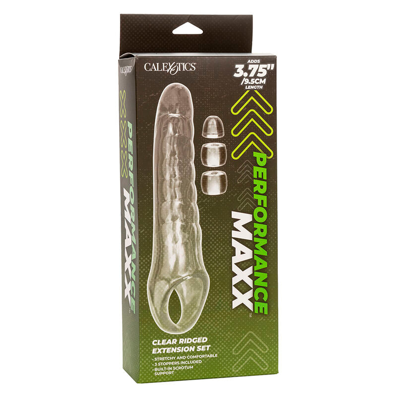 CALEXOTICS - MAXX EXTENSOR DE PENE AJUSTÁVEL TRANSPARENTE