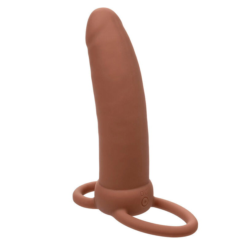 CALEXOTICS - MAXX PENETRADOR DUPLO GROSSO 10 VIBRAÇÕES MULATO