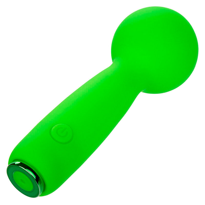 CALEXOTICS - NEON VIBES THE BUBBLY VIBE MINI MASSAJADOR 10 VIBRAÇÕES VERDE