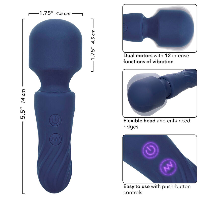 CALEXOTICS - CHARISMA CHARM MASSAGEADOR 12 FUNÇÕES ROXO