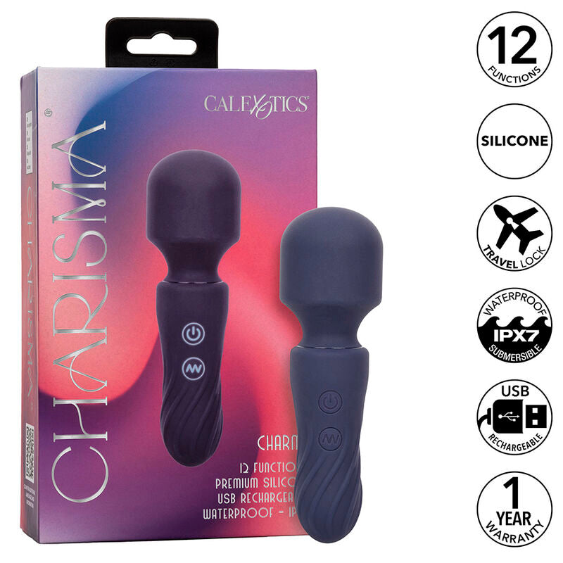 CALEXOTICS - CHARISMA CHARM MASSAGEADOR 12 FUNÇÕES ROXO
