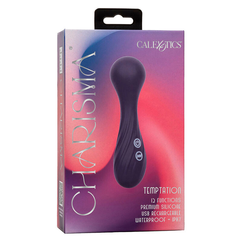 CALEXOTICS - CHARISMA TEMPTATION MASSAGEADOR 12 FUNÇÕES ROXO