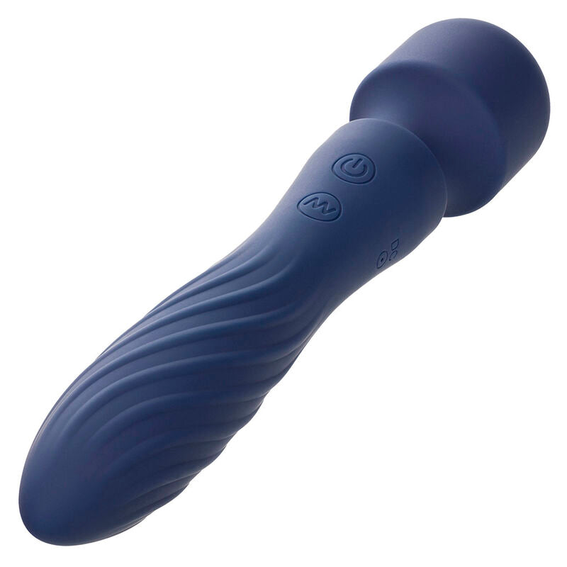CALEXOTICS - CHARISMA MYSTIQUE MASSAGEADOR DUPLO MOTOR 12 FUNÇÕES 21,5 CM X 4,5 CM ROXO