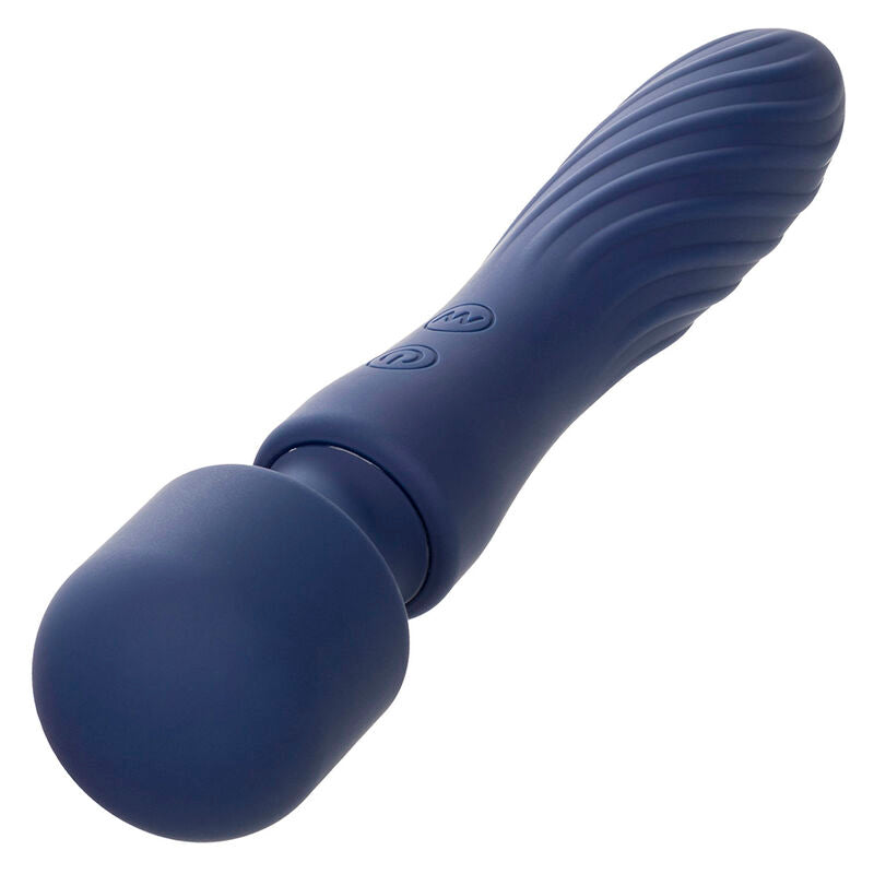 CALEXOTICS - CHARISMA MYSTIQUE MASSAGEADOR DUPLO MOTOR 12 FUNÇÕES 21,5 CM X 4,5 CM ROXO