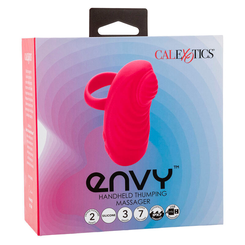 CALEXOTICS - ENVY MASSAJADOR DE BOLA ROLANTE 7 VIBRAÇÕES ROSA