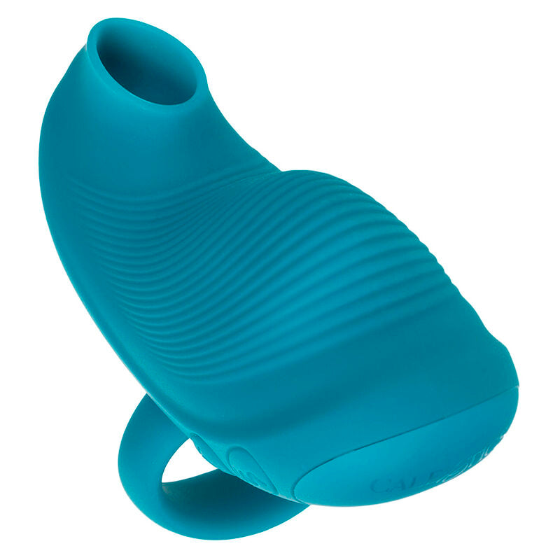 CALEXOTICS - ENVY MASSAGEADOR COM BOLA ROLANTE 7 VIBRAÇÕES AZUL