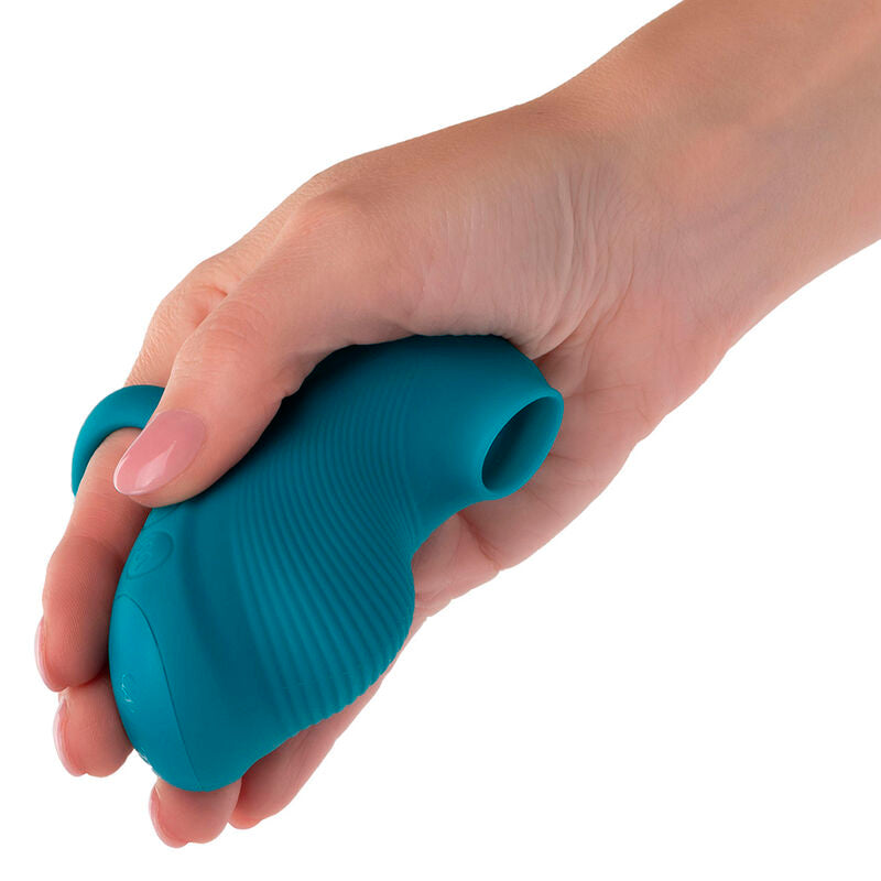 CALEXOTICS - ENVY MASSAGEADOR COM BOLA ROLANTE 7 VIBRAÇÕES AZUL