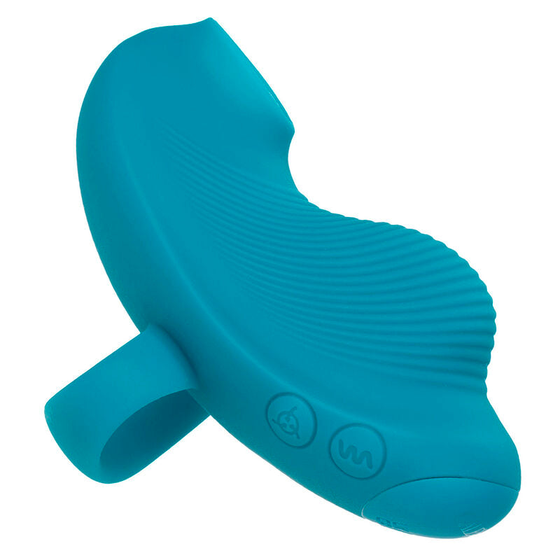 CALEXOTICS - ENVY MASSAGEADOR COM BOLA ROLANTE 7 VIBRAÇÕES AZUL
