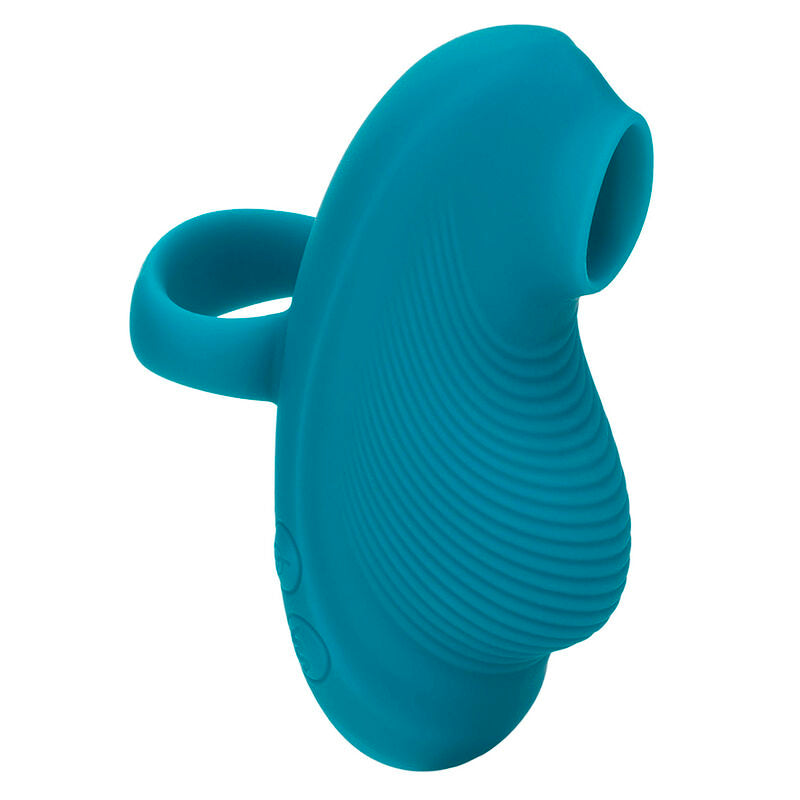 CALEXOTICS - ENVY MASSAGEADOR COM BOLA ROLANTE 7 VIBRAÇÕES AZUL
