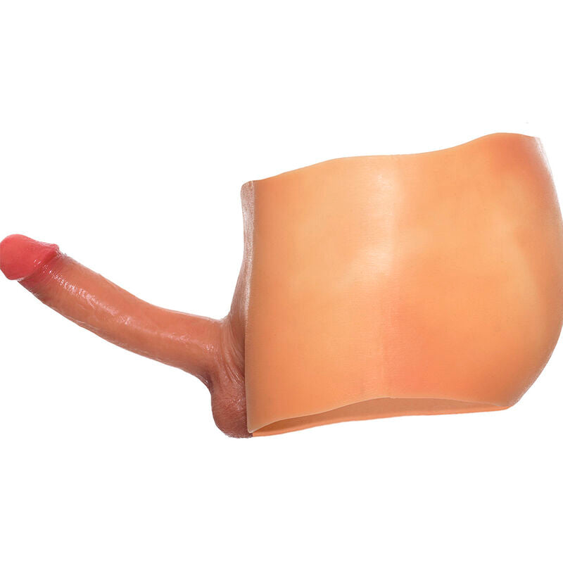HIDDEN DESIRE - ALTER EGO BOXER COM PÊNIS 18 CM NATURAL TAMANHO L