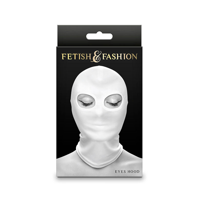 NS NOVELTIES - FETISH & FASHION BALACLAVA ABERTURA PARA OLHOS EM NYLON BRANCO