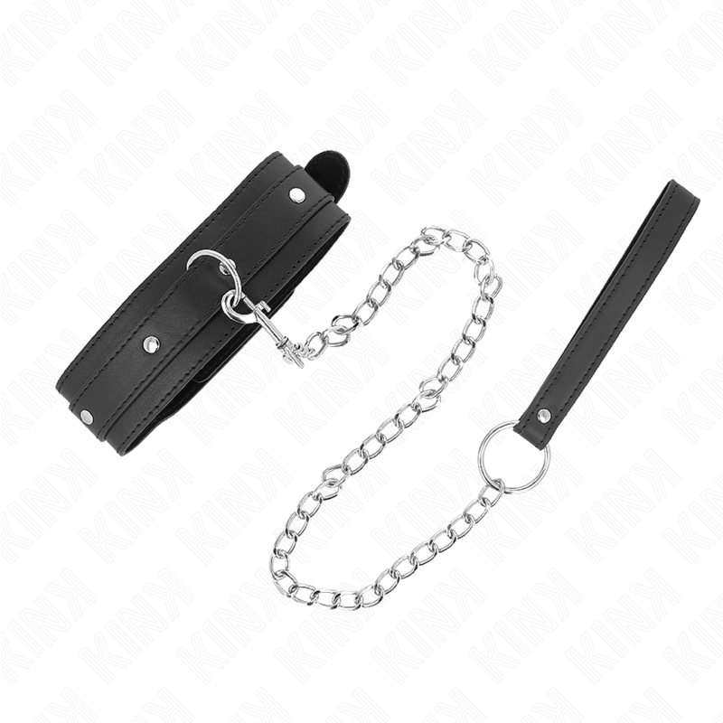 KINK - COLAR COM TRELA 65 CM COM 1 ARGOLA AJUSTÁVEL 38-49 CM X 5 CM