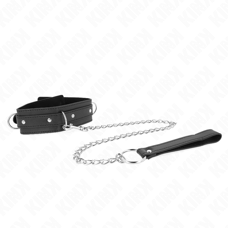 KINK - COLAR COM TRELA 65 CM COM 3 ARGOLAS MODELO 1 AJUSTÁVEL 38-49 CM X 5 CM