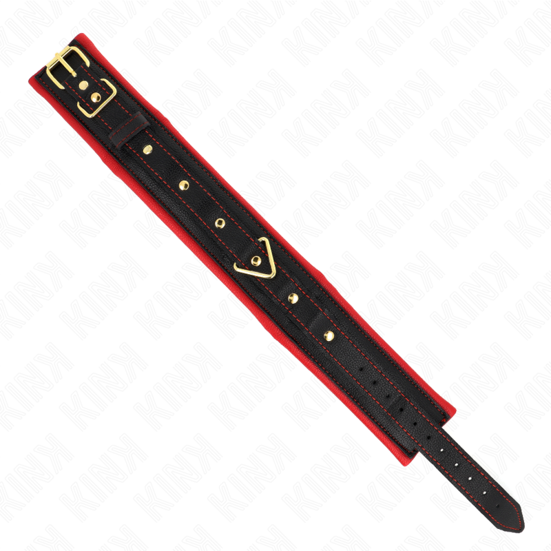 KINK - COLAR COM TRELA EM TECIDO LISO AJUSTÁVEL 33-48 CM X 5.7 CM