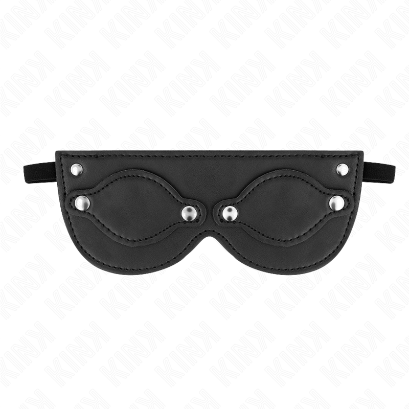 KINK - MÁSCARA EM POLIPELE COM PROTEÇÕES DE OLHOS REMOVÍVEIS 22 x 9 CM