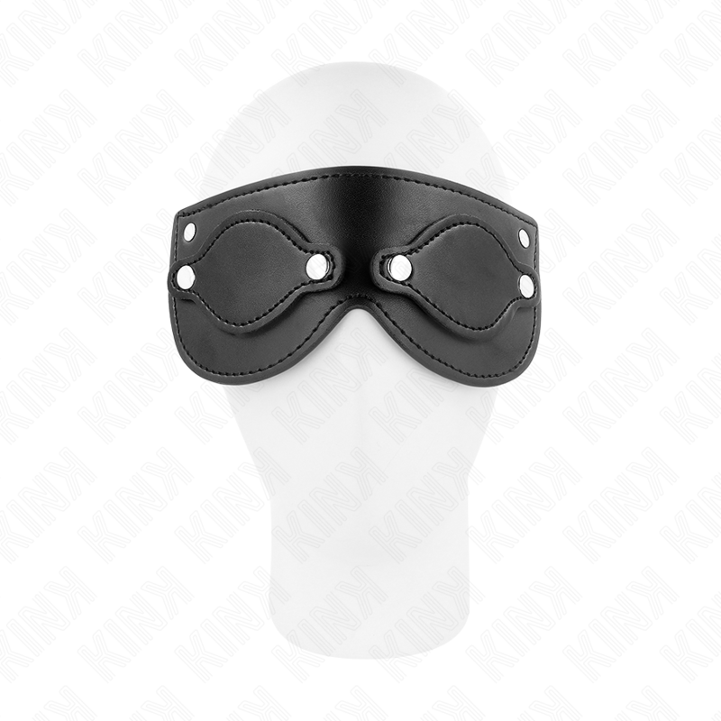KINK - MÁSCARA EM POLIPELE COM PROTEÇÕES DE OLHOS REMOVÍVEIS 22 x 9 CM