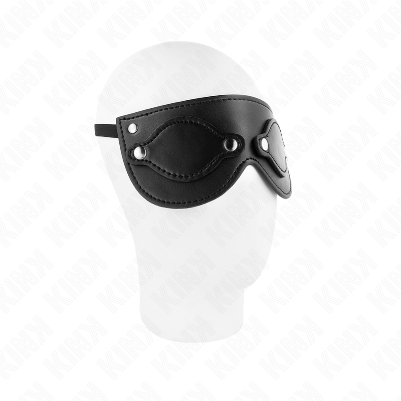 KINK - MÁSCARA EM POLIPELE COM PROTEÇÕES DE OLHOS REMOVÍVEIS 22 x 9 CM